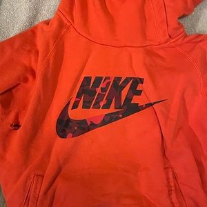 Nike Orange Hoodie